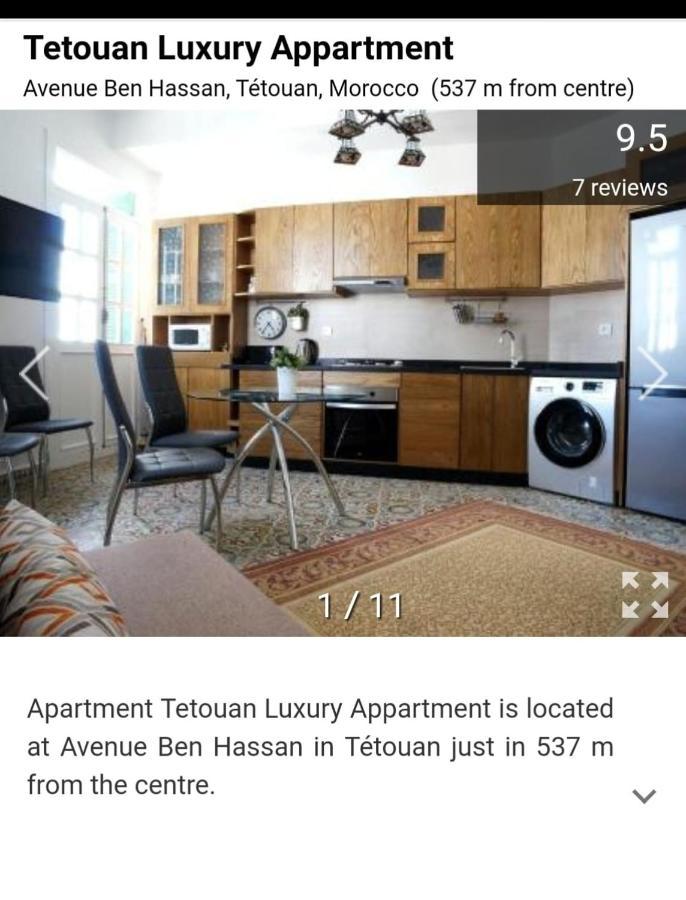 Tetouan Luxury Apartment Dış mekan fotoğraf